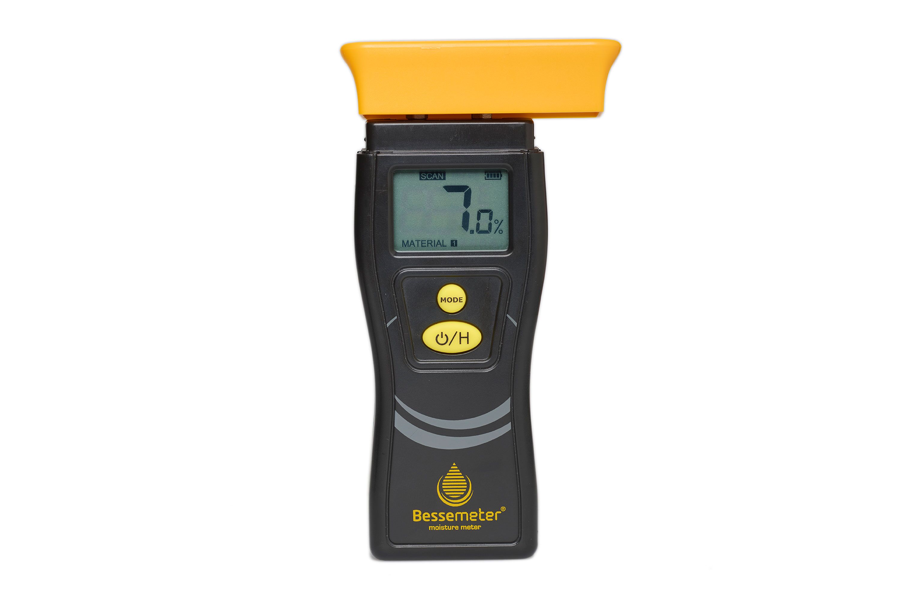 A Pin Meter reading 7.0% in a Calibration Verification Reference